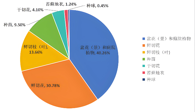 花卉 近年全球贸易频率变动，识别当前高增速市场详情